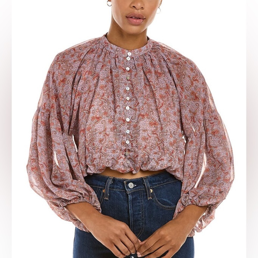 Shein Peasant style top. Size L